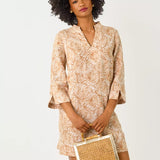 Annadetta Linen Tunic DressLILLY PULITZERThe Printed Peach Savannah