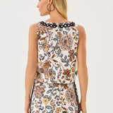 Annaleese Sleeveless Cropped TopWomens - Tops - BlousesLILLY PULITZERThe Printed Peach Savannah
