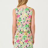 Annaleese Sleeveless Cropped TopWomen - Tops - TanksLILLY PULITZERThe Printed Peach Savannah