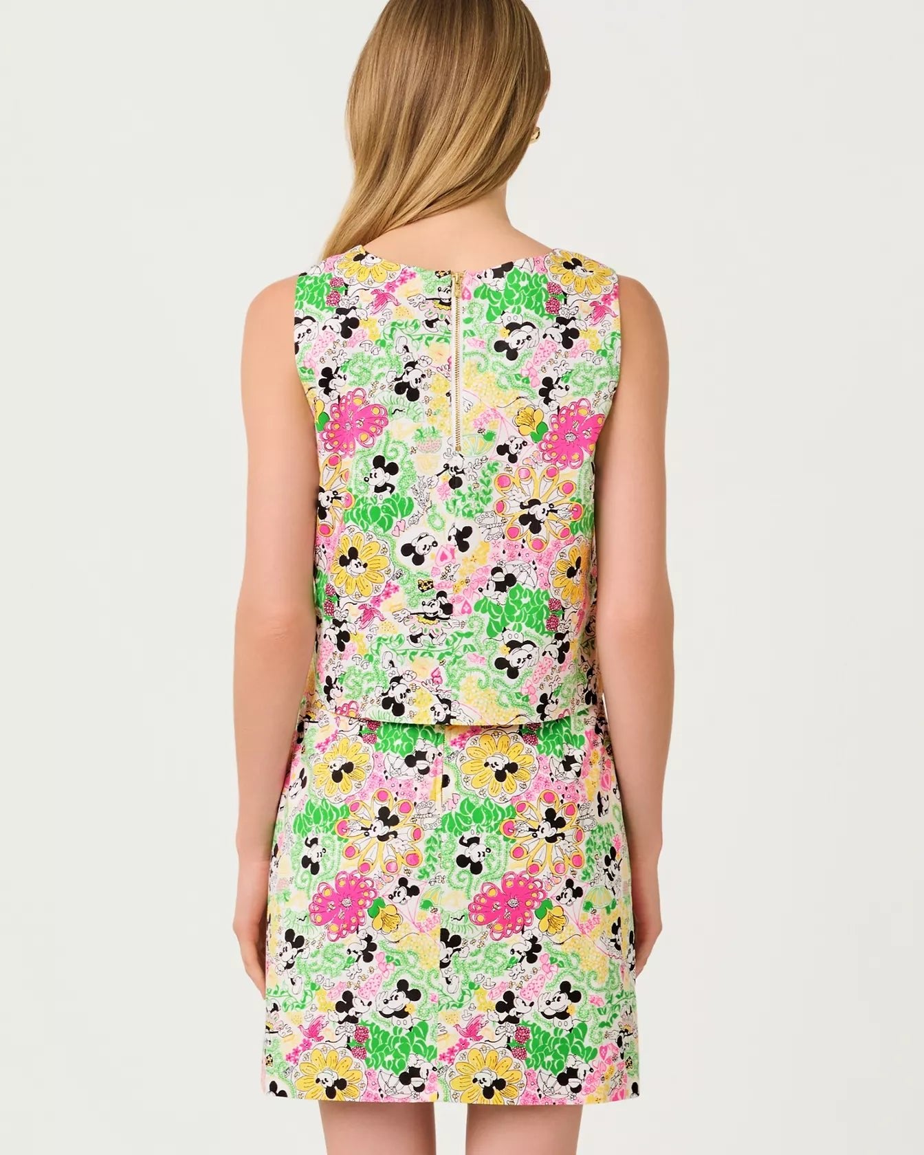 Annaleese Sleeveless Cropped TopWomen - Tops - TanksLILLY PULITZERThe Printed Peach Savannah