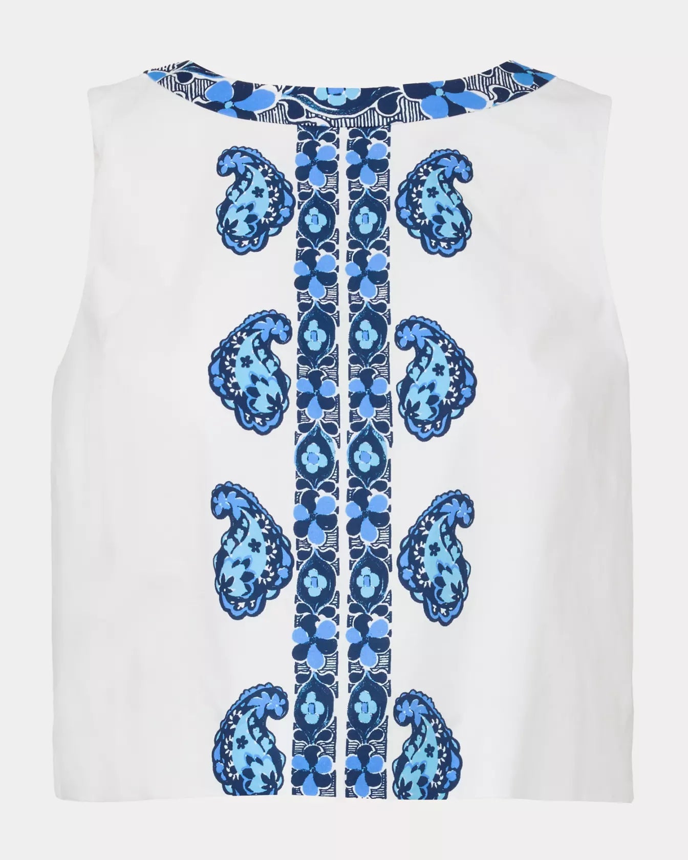 Annaleese Sleeveless Cropped TopWomen - Tops - TanksLILLY PULITZERThe Printed Peach Savannah