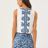 Annaleese Sleeveless Cropped TopWomen - Tops - TanksLILLY PULITZERThe Printed Peach Savannah