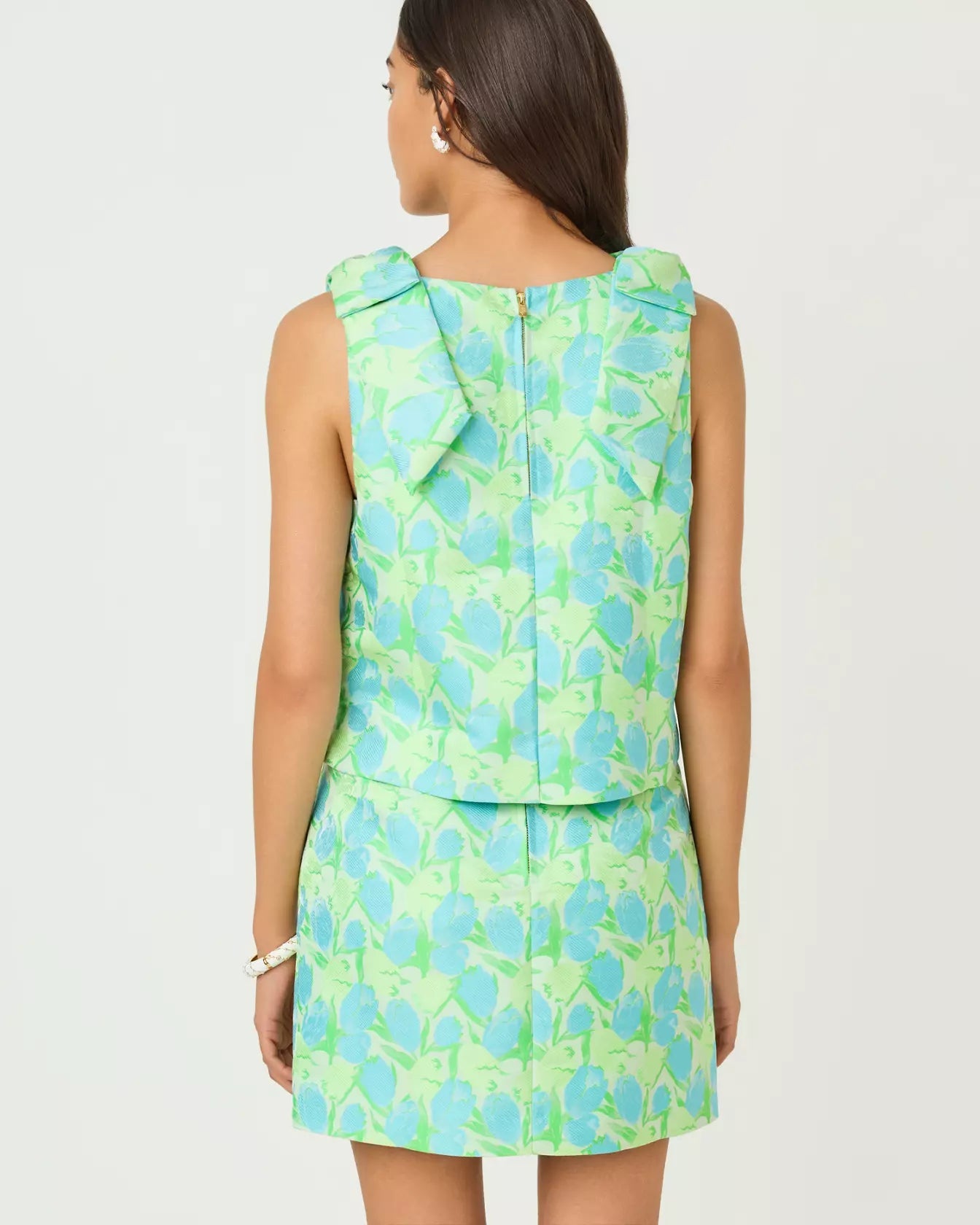 Annaleese Sleeveless Cropped TopLILLY PULITZERThe Printed Peach Savannah