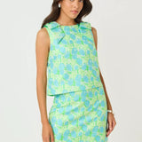 Annaleese Sleeveless Cropped TopLILLY PULITZERThe Printed Peach Savannah