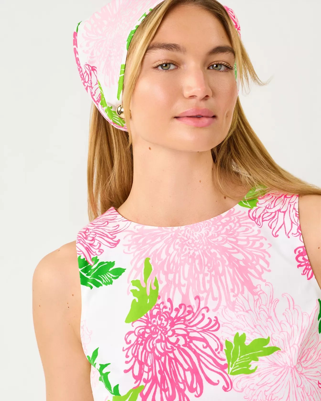 Annaleese Sleeveless TopWomen - Tops - TanksLILLY PULITZERThe Printed Peach Savannah