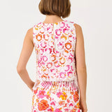 Annaleese Sleeveless TopWomen - Tops - TanksLILLY PULITZERThe Printed Peach Savannah