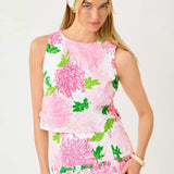 Annaleese Sleeveless TopWomen - Tops - TanksLILLY PULITZERThe Printed Peach Savannah