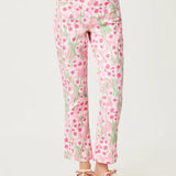 Annet High Rise Crop FlareLILLY PULITZERThe Printed Peach Savannah
