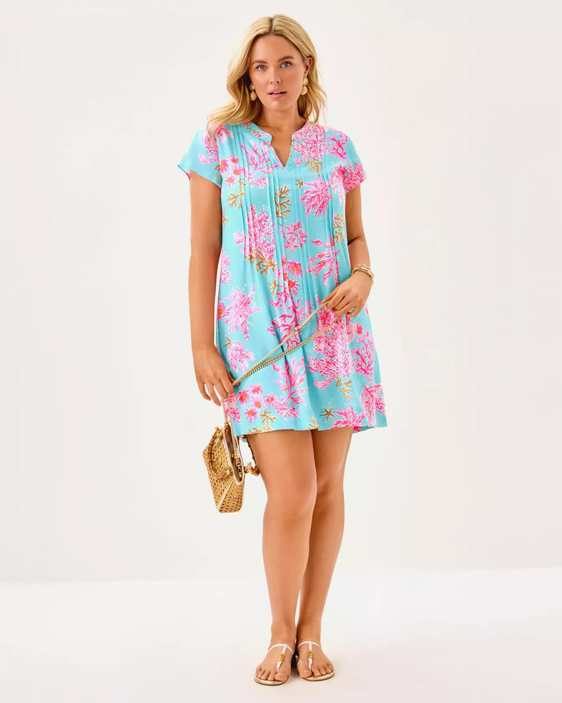 Ansella Tunic DressWomens - DressesLILLY PULITZERThe Printed Peach Savannah
