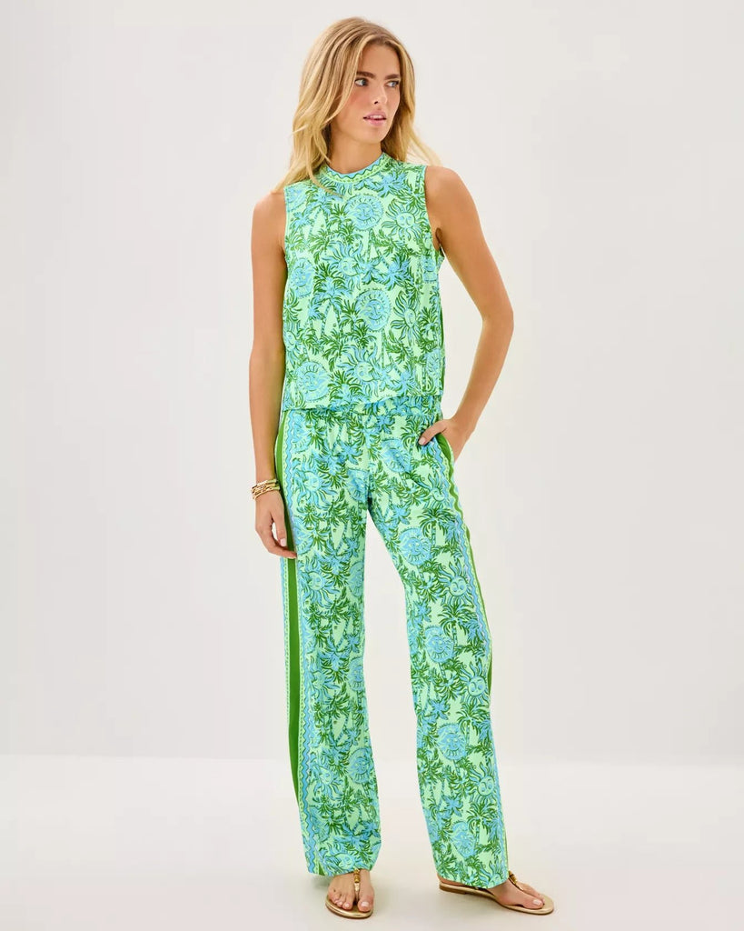 Anya TopWomens - Tops - TanksLILLY PULITZERThe Printed Peach Savannah