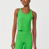 Ari Bra Tank UPF 50+LILLY PULITZERThe Printed Peach Savannah