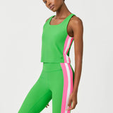 Ari Bra Tank UPF 50+LILLY PULITZERThe Printed Peach Savannah