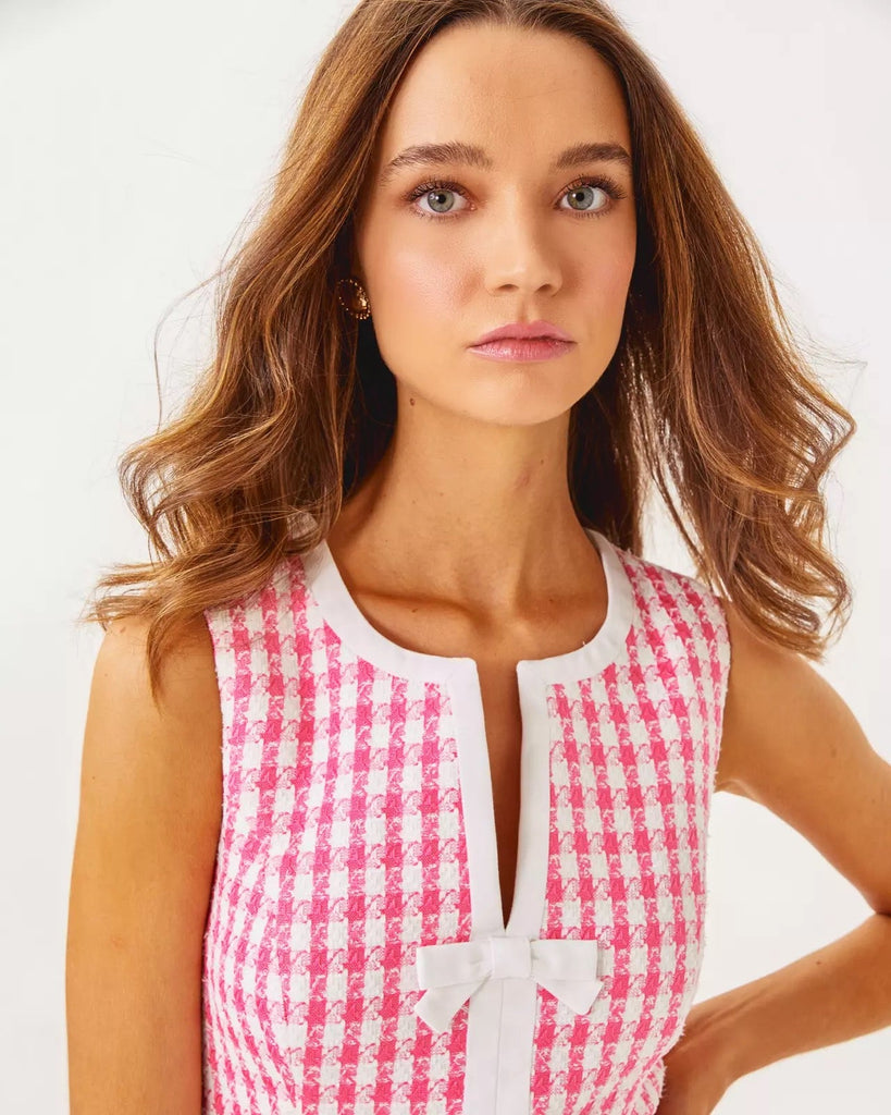 Aria Boucle Shift DressHeartland Retail ItemsLILLY PULITZERThe Printed Peach Savannah