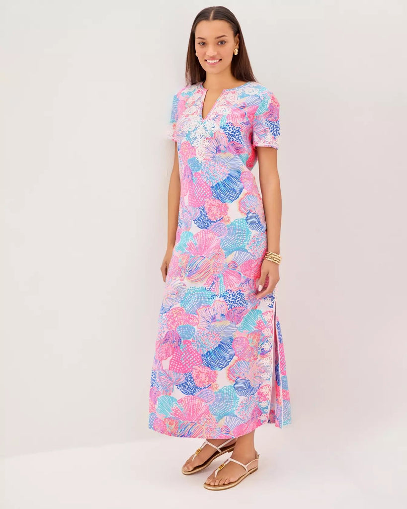 Ariella Linen Maxi DressHeartland Retail ItemsLILLY PULITZERThe Printed Peach Savannah