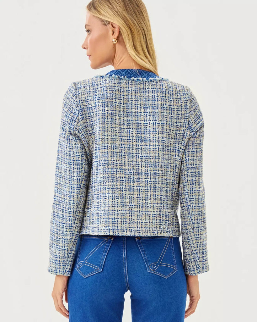 Ascena Boucle JacketWomens - Tops - OuterwearLILLY PULITZERThe Printed Peach Savannah