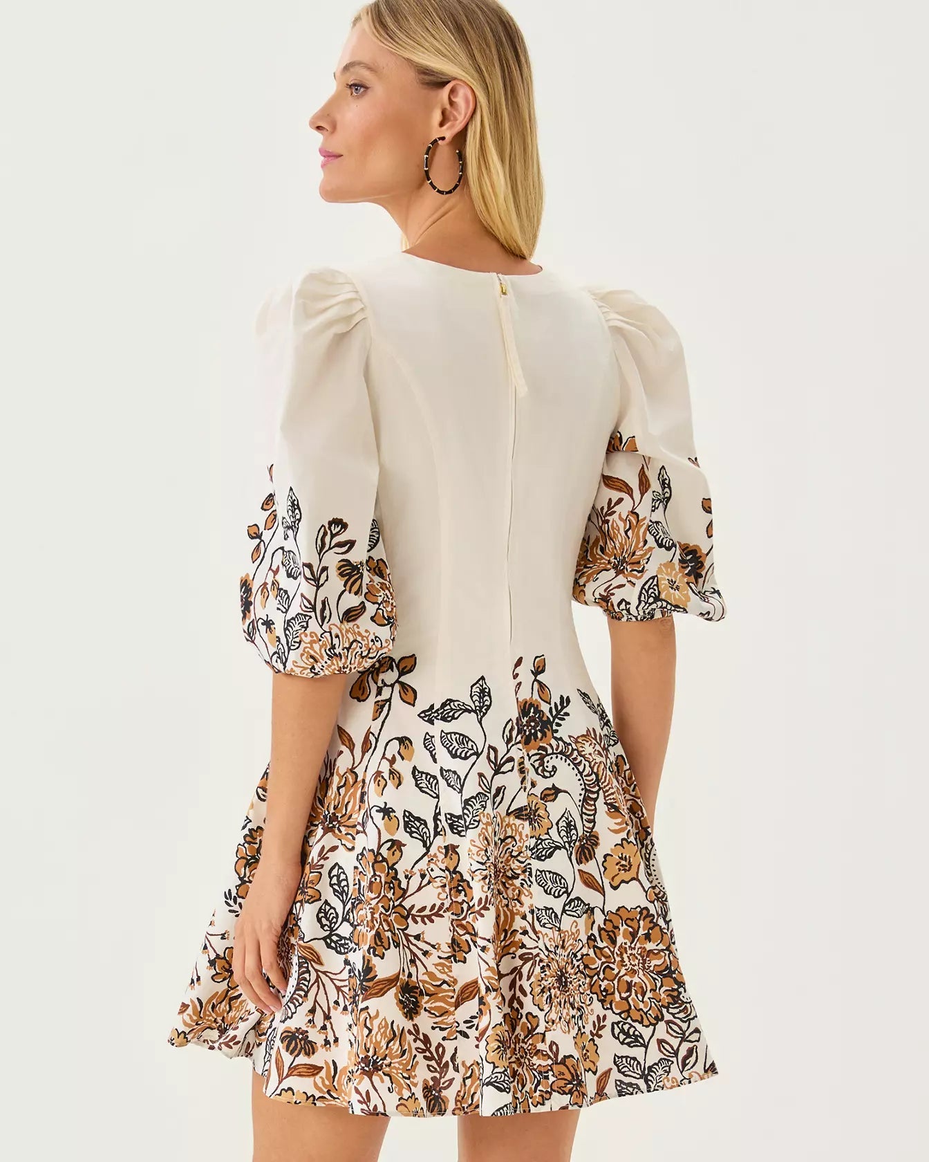 Ash V - Neck DressWomens - Dresses - Fitted DressesLILLY PULITZERThe Printed Peach Savannah