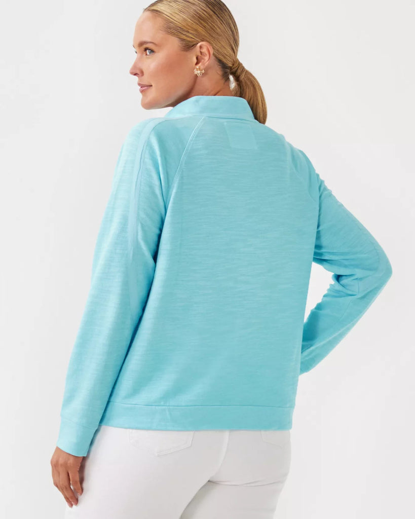 Ashlee Half - Zip PulloverHeartland Retail ItemsLILLY PULITZERThe Printed Peach Savannah