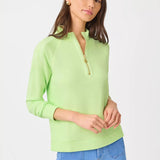 Ashlee Half - Zip PulloverWomen - Loungewear - TopsLILLY PULITZERThe Printed Peach Savannah