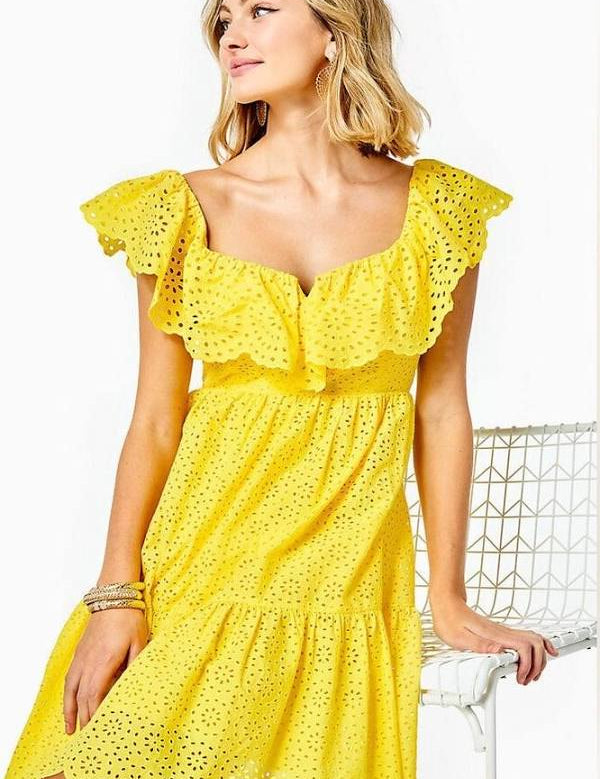 Asteria DressWomen - Dresses - Fit & Flare DressesLILLY PULITZERThe Printed Peach Savannah