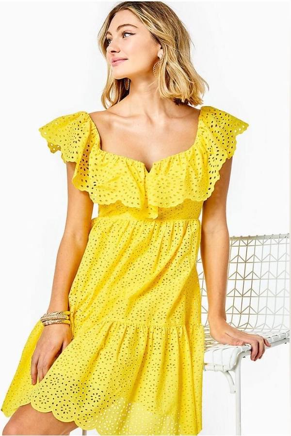 Asteria DressWomen - Dresses - Fit & Flare DressesLILLY PULITZERThe Printed Peach Savannah
