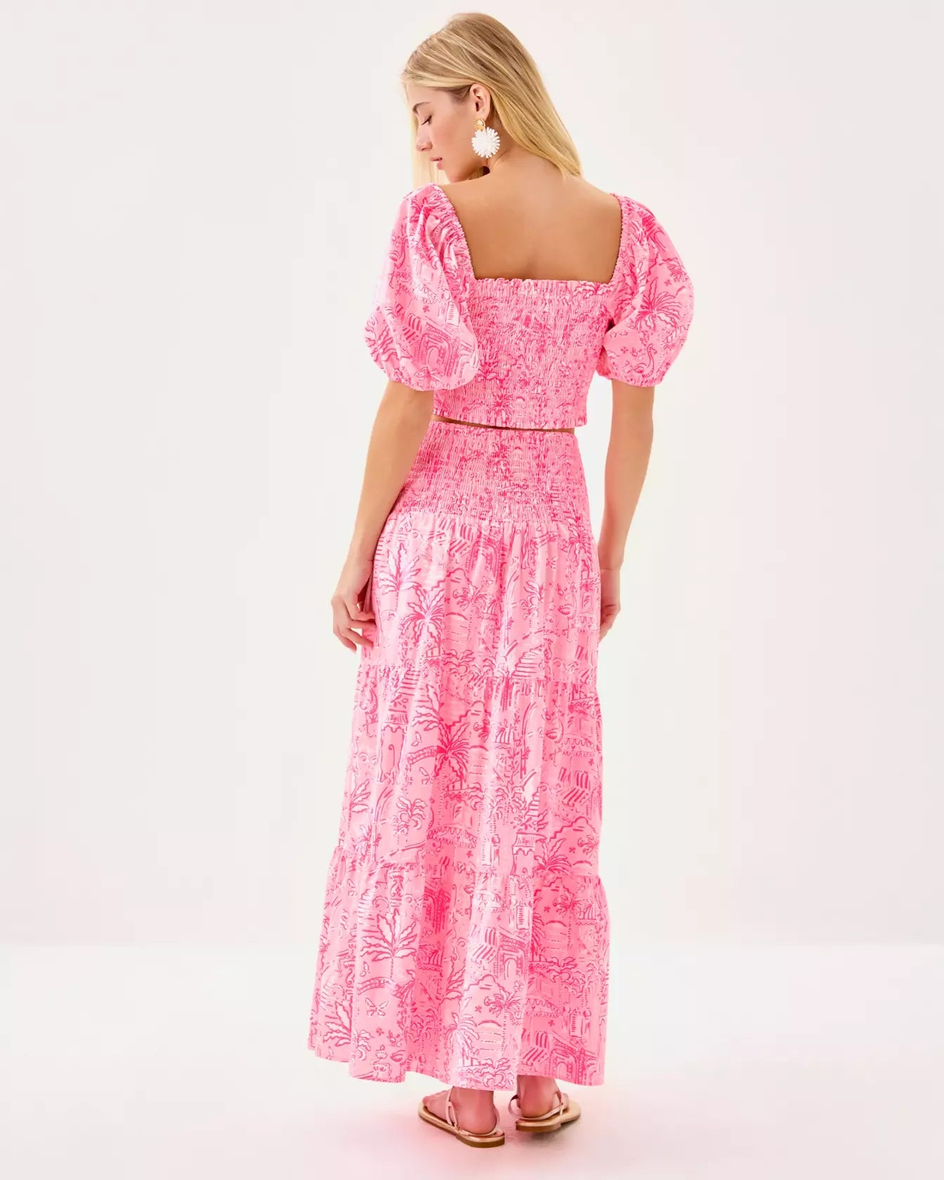 Aston Maxi SetHeartland Retail ItemsLILLY PULITZERThe Printed Peach Savannah