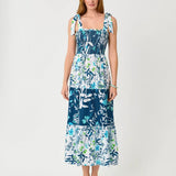 Athyn Smocked Maxi DressWomen - Dresses - Fit & FlareLILLY PULITZERThe Printed Peach Savannah