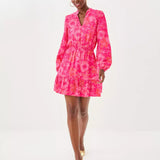 Axton DressWomen - Dresses - A - Line/Easy DressesLILLY PULITZERThe Printed Peach Savannah