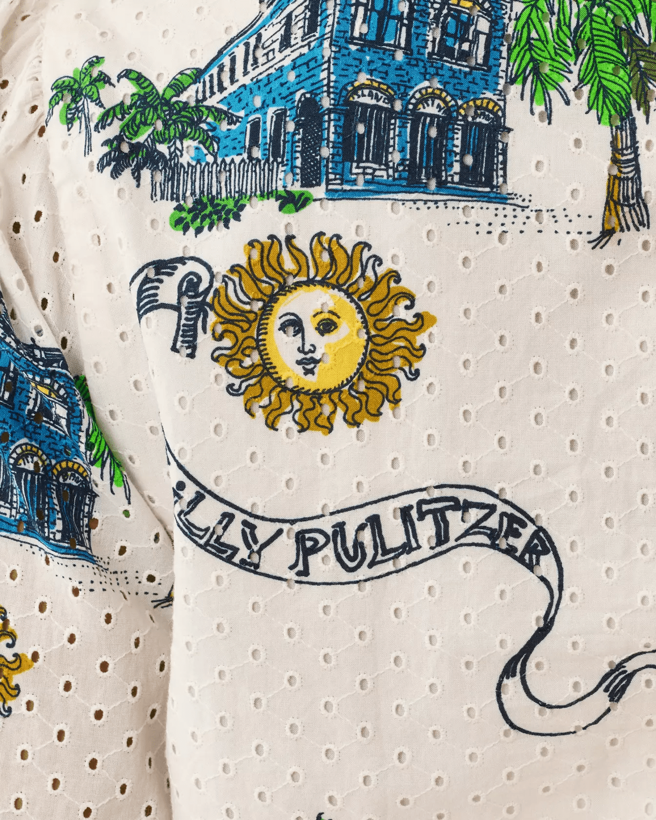 Axton Eyelet DressLILLY PULITZERThe Printed Peach Savannah