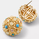 Harlillyquin Stud Earrings