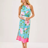 Gracelyn Halter Midi Dress
