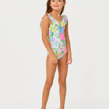 UPF 50+ Girls Janah Swimsuit
