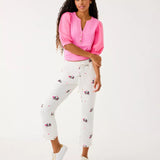 27" Playa Crop Terry Pant