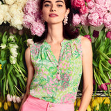 Sleeveless Elsa Silk Top