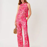 Bal Harbour Stretch PalazzoWomen - Bottoms - PantsLILLY PULITZERThe Printed Peach Savannah