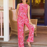 Bal Harbour Stretch PalazzoWomen - Bottoms - PantsLILLY PULITZERThe Printed Peach Savannah