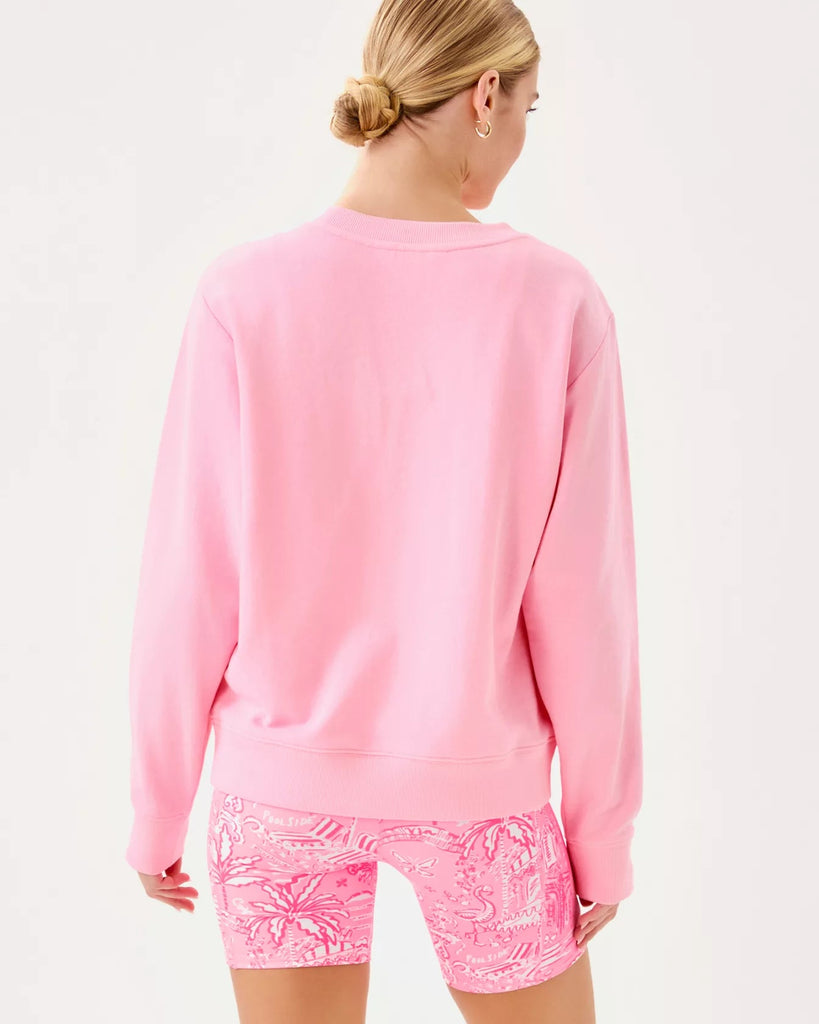 Ballad Cotton SweatshirtHeartland Retail ItemsLILLY PULITZERThe Printed Peach Savannah