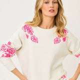 Ballad Cotton SweatshirtWomens - Lounge - TopsLILLY PULITZERThe Printed Peach Savannah