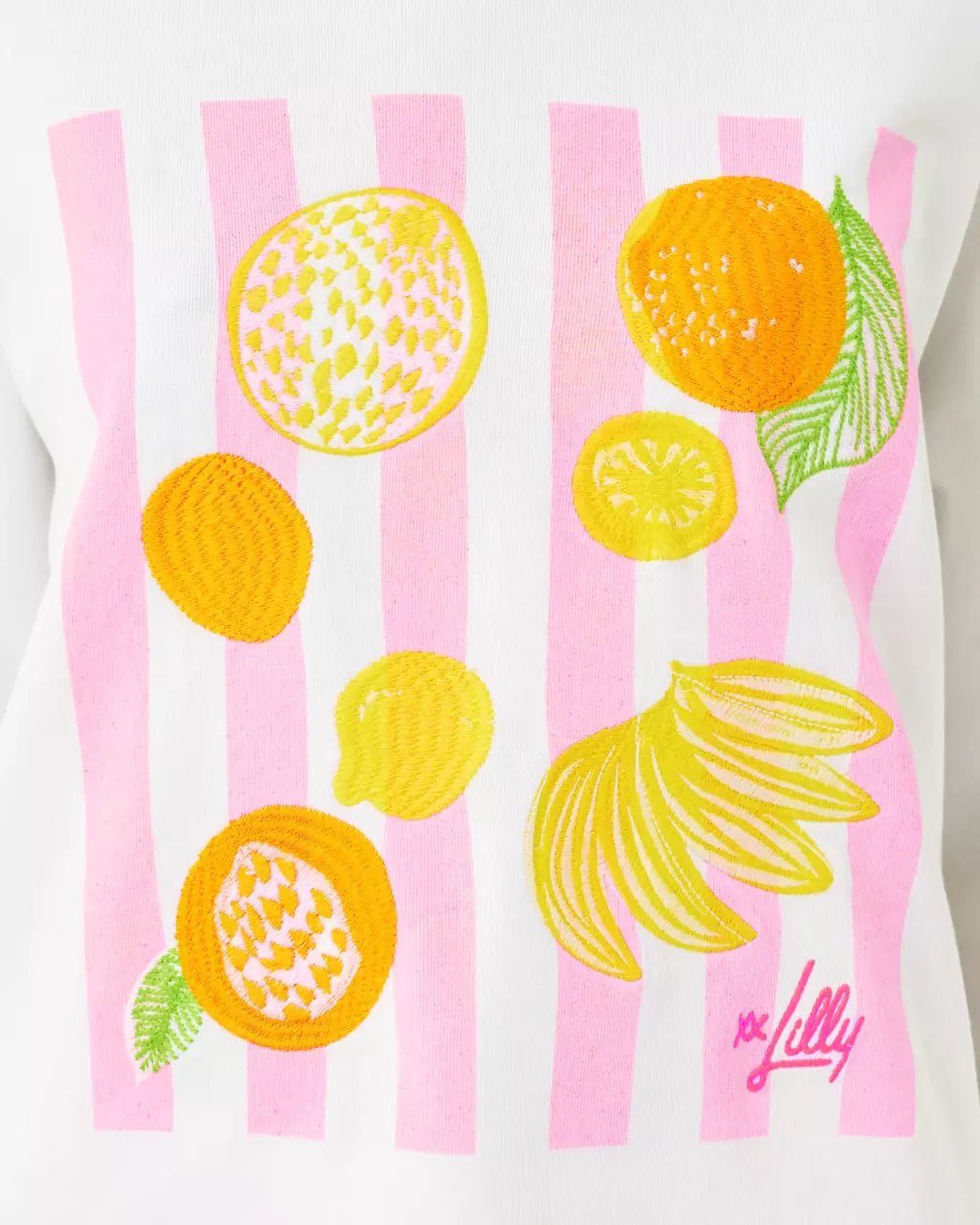 Ballad Cotton SweatshirtWomen - Tops - Sweatshirts & PopoversLILLY PULITZERThe Printed Peach Savannah