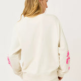 Ballad Cotton SweatshirtWomens - Lounge - TopsLILLY PULITZERThe Printed Peach Savannah