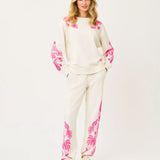 Ballad Cotton SweatshirtWomens - Lounge - TopsLILLY PULITZERThe Printed Peach Savannah