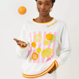 Ballad Cotton SweatshirtWomen - Tops - Sweatshirts & PopoversLILLY PULITZERThe Printed Peach Savannah