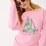 Ballad Long Sleeve SweatshirtWomen - Loungewear - TopsLILLY PULITZERThe Printed Peach Savannah