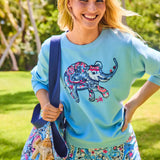 Ballad Long Sleeve SweatshirtLILLY PULITZERThe Printed Peach Savannah