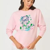 Ballad Long Sleeve SweatshirtWomen - Loungewear - TopsLILLY PULITZERThe Printed Peach Savannah