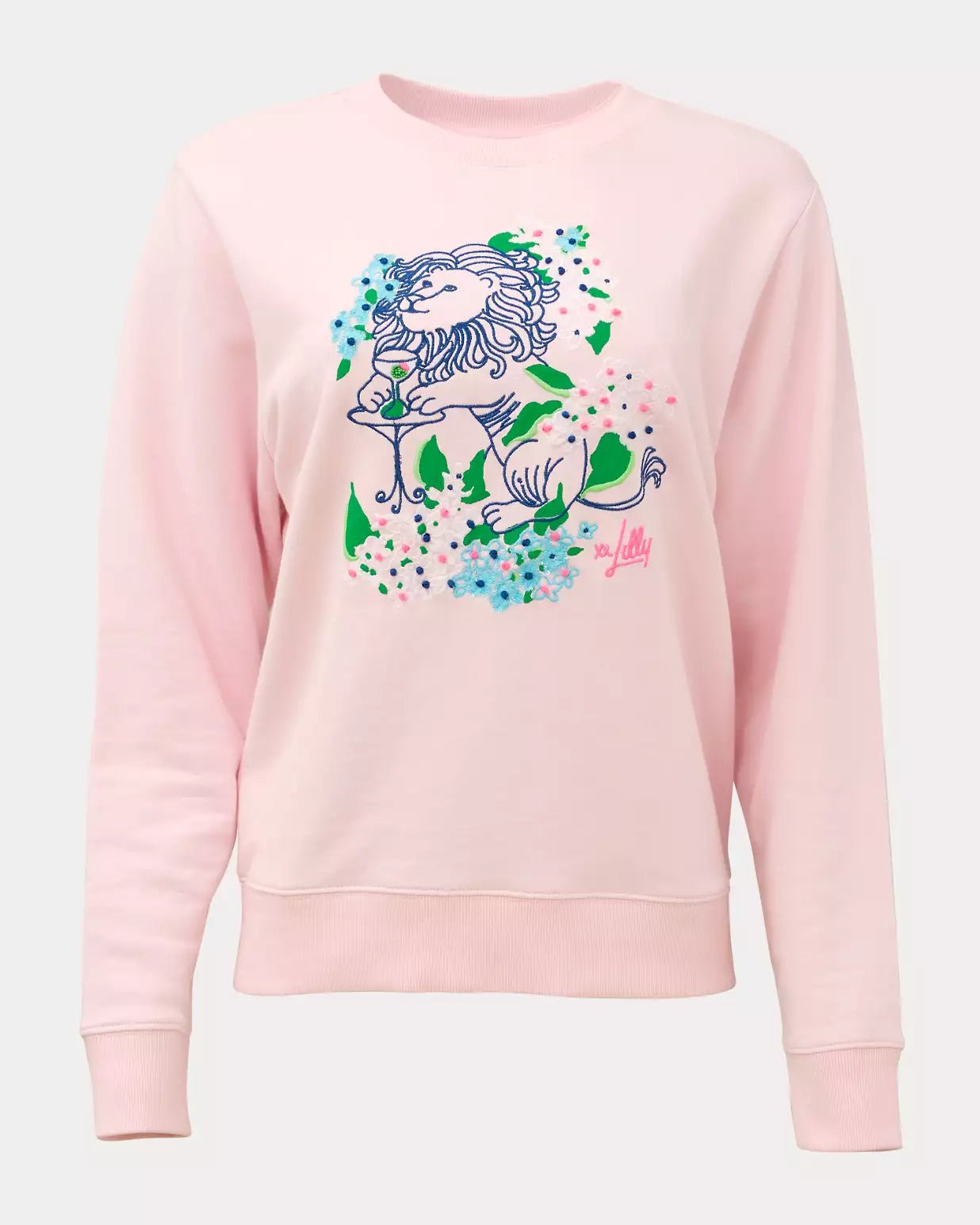 Ballad Long Sleeve SweatshirtWomen - Loungewear - TopsLILLY PULITZERThe Printed Peach Savannah