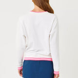Ballad Long Sleeve SweatshirtWomen - Loungewear - TopsLILLY PULITZERThe Printed Peach Savannah