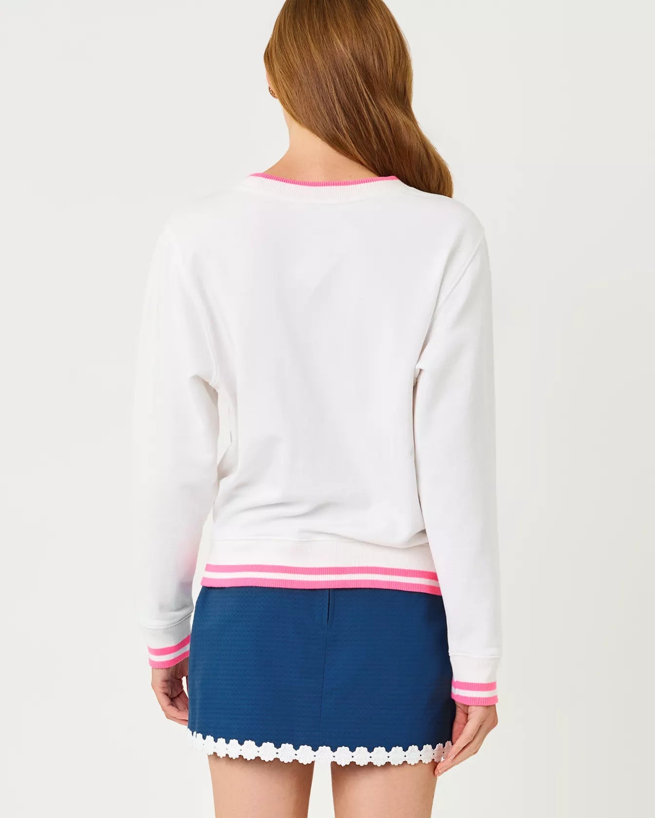 Ballad Long Sleeve SweatshirtWomen - Loungewear - TopsLILLY PULITZERThe Printed Peach Savannah