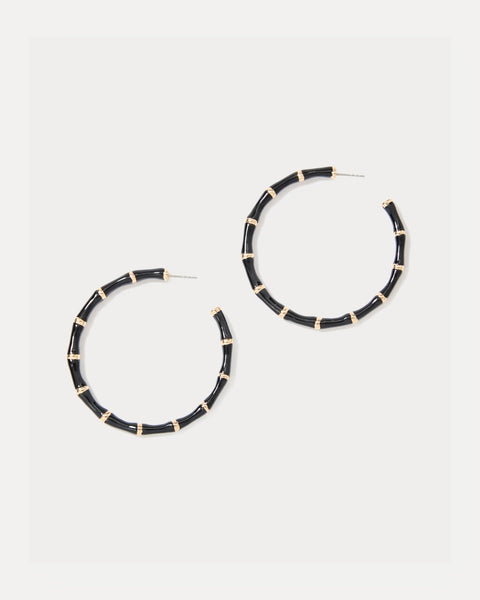 Bamboo Forest Hoop EarringsAccessories - Jewelry - EarringsLILLY PULITZERThe Printed Peach Savannah