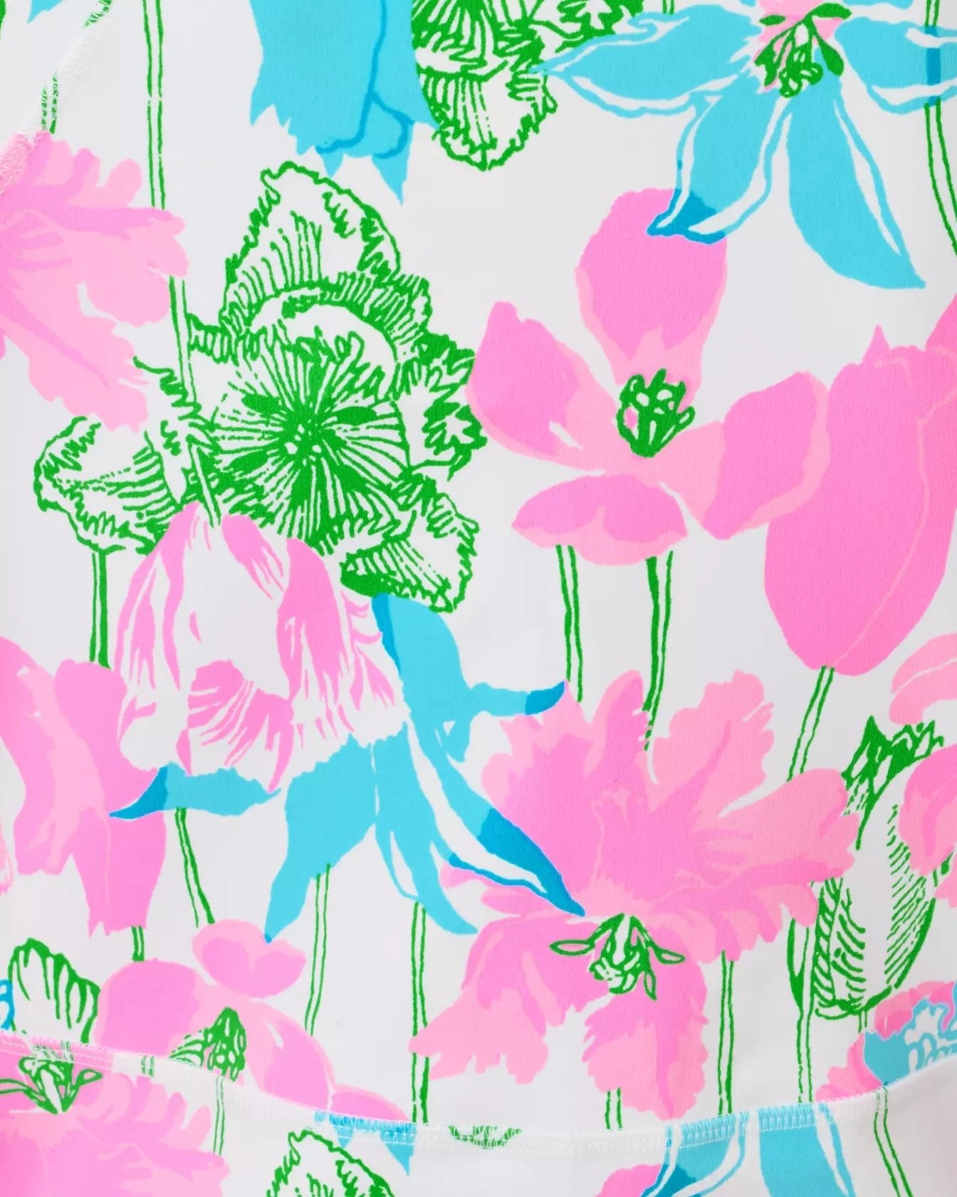 Barbados Zip - up Jacket UPF 50+LILLY PULITZERThe Printed Peach Savannah