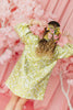 BC Caftan - Chartreuse and Blush with FeathersHeartland Retail ItemsBrianna CannonThe Printed Peach Savannah